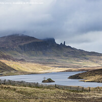 Buy canvas prints of Skye view with Old Man of Storr by Kevin White