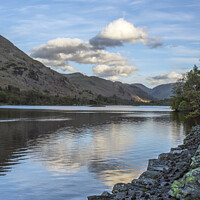 Buy canvas prints of Spring evening at Ullswater by Kevin White
