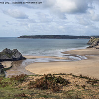 Buy canvas prints of Best beaches in Wales by Kevin White