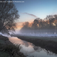 Buy canvas prints of Misty morning colours by Kevin White