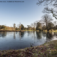 Buy canvas prints of Ice cold winter in Surrey by Kevin White