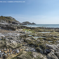 Buy canvas prints of Beautiful natural Bracelet Bay the Gower by Kevin White