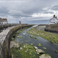 Buy canvas prints of The tide is out at Lynmouth by Kevin White