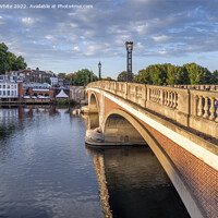 Buy canvas prints of Bridge at Hampton Court Palace by Kevin White