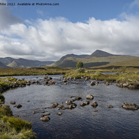 Buy canvas prints of Rannoch Moor by Kevin White