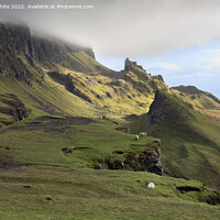 Buy canvas prints of Clouds forming over the Quiraing by Kevin White