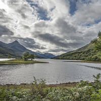 Buy canvas prints of Small island in the middle of Kinlochleven by Kevin White