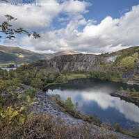 Buy canvas prints of Ballachulish Quarry in Glencoe  by Kevin White