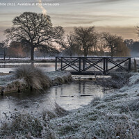 Buy canvas prints of The beauty of early December frost by Kevin White