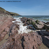 Buy canvas prints of Freshwater East Pembrokeshire by Kevin White
