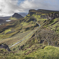 Buy canvas prints of Quiraing vista Isle of Skye by Kevin White