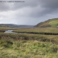 Buy canvas prints of River into Carboost Isle of Skye by Kevin White