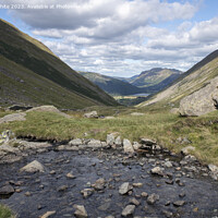 Buy canvas prints of View from carpark on Kirston pass by Kevin White