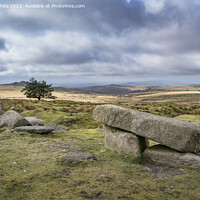 Buy canvas prints of Dramatic skies over rugged Dartmoor by Kevin White