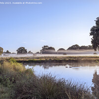 Buy canvas prints of The magic of a misty early morning by Kevin White
