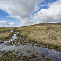 Buy canvas prints of Rugged Dartmoor after the rains by Kevin White