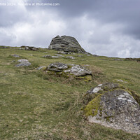 Buy canvas prints of Moody Dartmoor by Kevin White