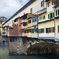 Buy canvas prints of Ponte Vecchio Art by Kevin White
