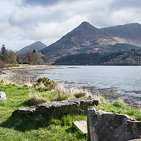 Buy canvas prints of Loch leven Scottish Highlands by Kevin White