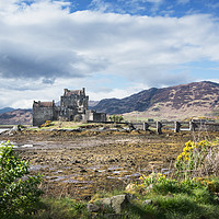 Buy canvas prints of  Eilean Donon castle near Skye by Kevin White