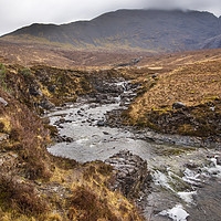 Buy canvas prints of Scottish mountain walk by Kevin White