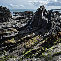 Buy canvas prints of Rugged Cornwall Coast by Kevin White