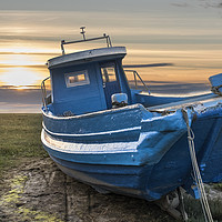 Buy canvas prints of old fishing boat by Kevin White