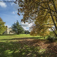 Buy canvas prints of Polesden Lacey in late summer  by Kevin White