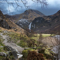 Buy canvas prints of Steall Falls Scotland by Kevin White