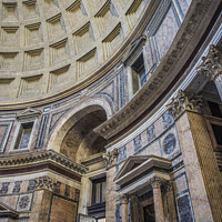 Buy canvas prints of The Pantheon Rome by Kevin White