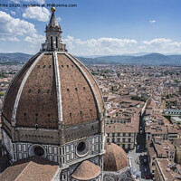 Buy canvas prints of Florence from Bell Tower by Kevin White