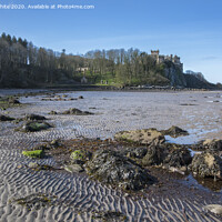 Buy canvas prints of Culzean Castle and retort house  by Kevin White