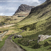 Buy canvas prints of Walk to Talisker Bay Skye by Kevin White