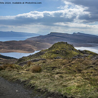 Buy canvas prints of View from Old Man of Storr by Kevin White