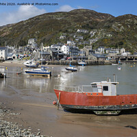 Buy canvas prints of Barmouth Harbour by Kevin White