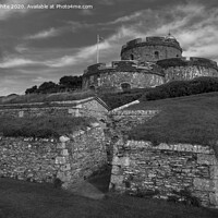 Buy canvas prints of St Mawes Castle by Kevin White
