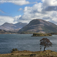 Buy canvas prints of Loch Shieldaig by Kevin White