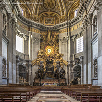 Buy canvas prints of St Peters Basilica by Kevin White