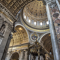 Buy canvas prints of St Peters Vatican City by Kevin White