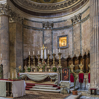 Buy canvas prints of Alter of the Pantheon by Kevin White