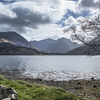 Buy canvas prints of Loch Leven in the Scottish highlands by Kevin White