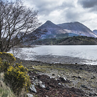 Buy canvas prints of Scottish Loch Leven by Kevin White