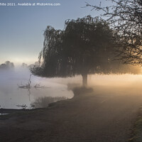 Buy canvas prints of another misty sunrise by Kevin White