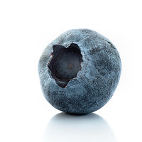 Buy canvas prints of A single blueberry close up by Peter Hatter