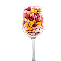 Buy canvas prints of Wine glass and candy by Peter Hatter