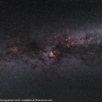 Buy canvas prints of Milky Way, Cygnus constellation and nebulas by Łukasz Szczepański
