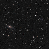 Buy canvas prints of Deep space: galaxy NGC 7331, Stephan's Quintet by Łukasz Szczepański