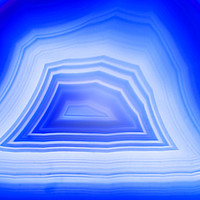 Buy canvas prints of Blue agate mineral super macro by Łukasz Szczepański