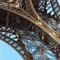 Buy canvas prints of Eiffel tower Paris by Łukasz Szczepański