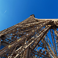 Buy canvas prints of Eiffel tower Paris by Łukasz Szczepański